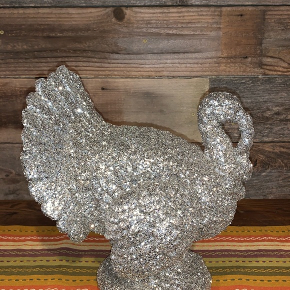 Z Gallerie Holiday Only More Left New In Box One Silver Glitter